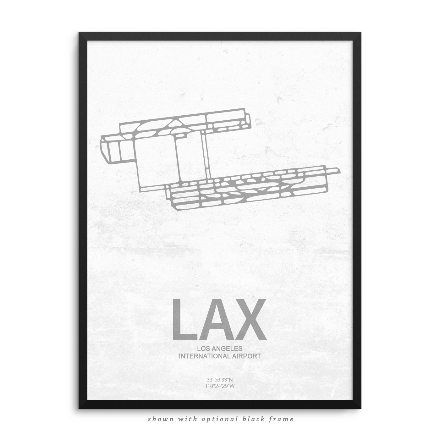 LAX Airport Poster – Decor Airport